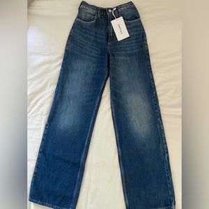 Frame Denim High ‘N’ Tight Wide Leg